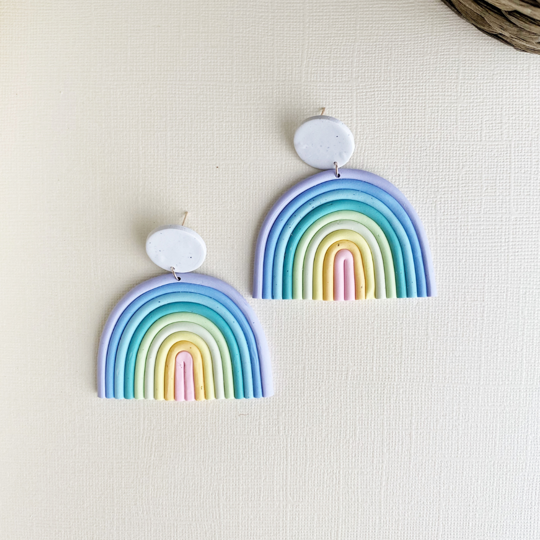 Over The Rainbow Dangle Stud